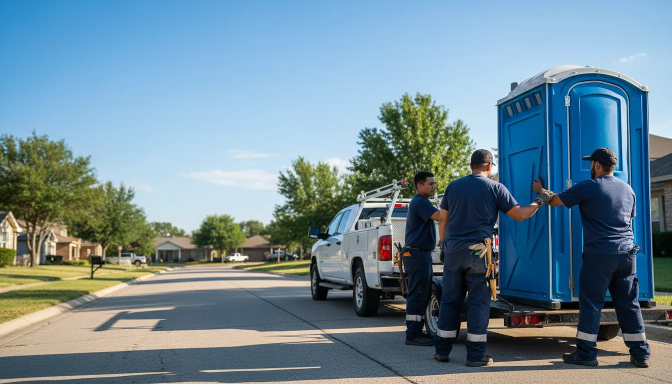 Portable Toilet Rental in Mangum, OK near me
